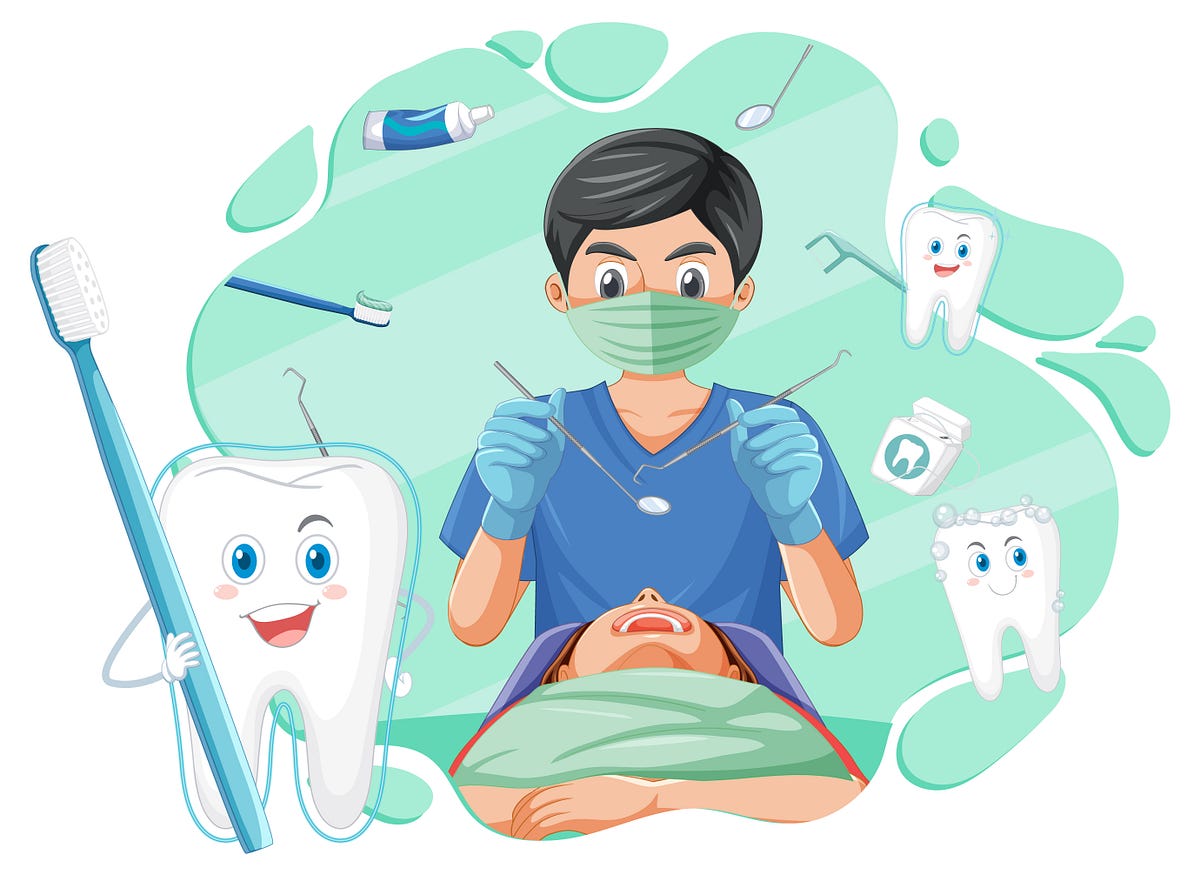 How Dentist Clean Your Teeth. A dental checkup and cleaning at your