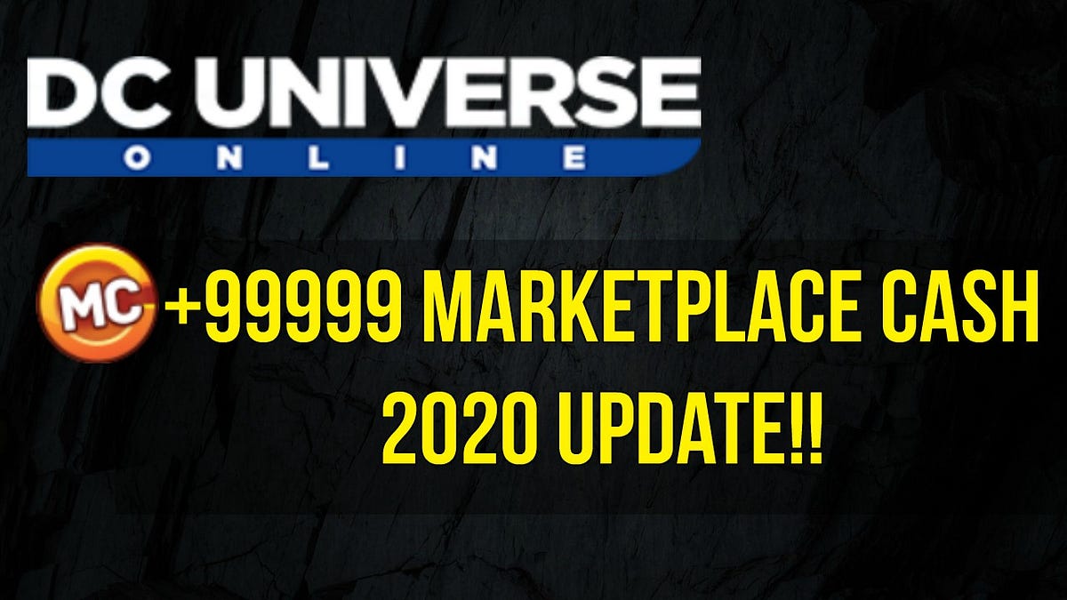 DC Universe Online Marketplace Cash Free Codes Unlimited MC 2020 by