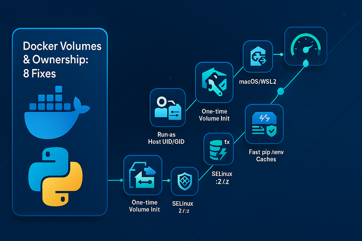 8 Docker Volume & Ownership Fixes for Python Devs | by Thinking Loop ...