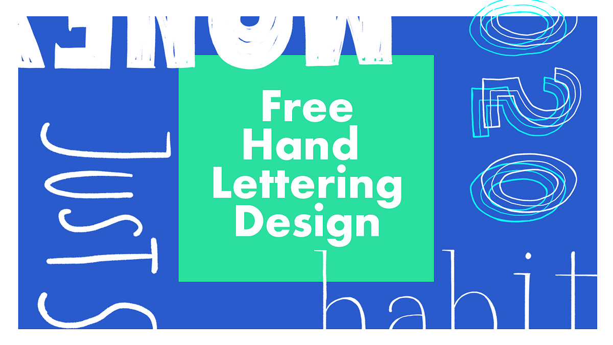 Free Hand Lettering Design Package For Content Creators | by Design ...