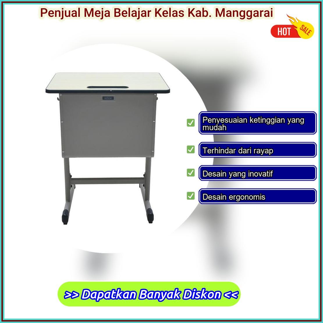 Distributor Meja Kuliah di Jakarta: Solusi Tepat untuk Perlengkapan Pendidikan Anda