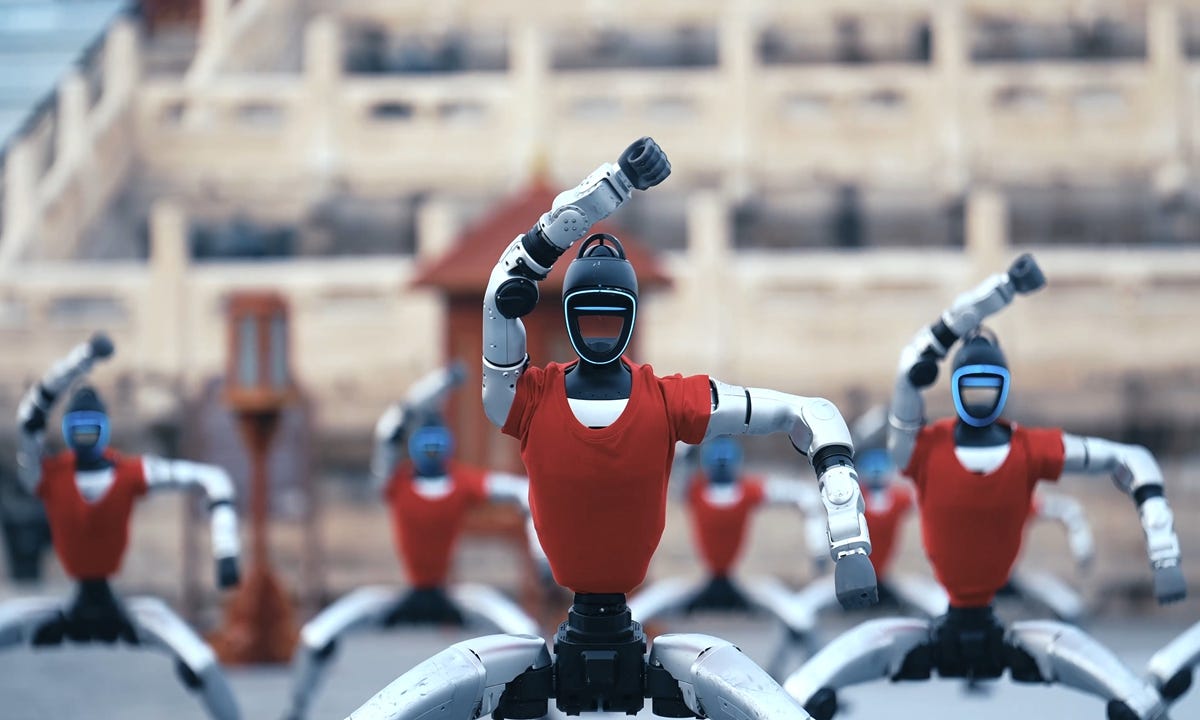 When 49 Humanoid Robots Performed Kung Fu in Beijing, the Real Story Was Industrial Scale — and…