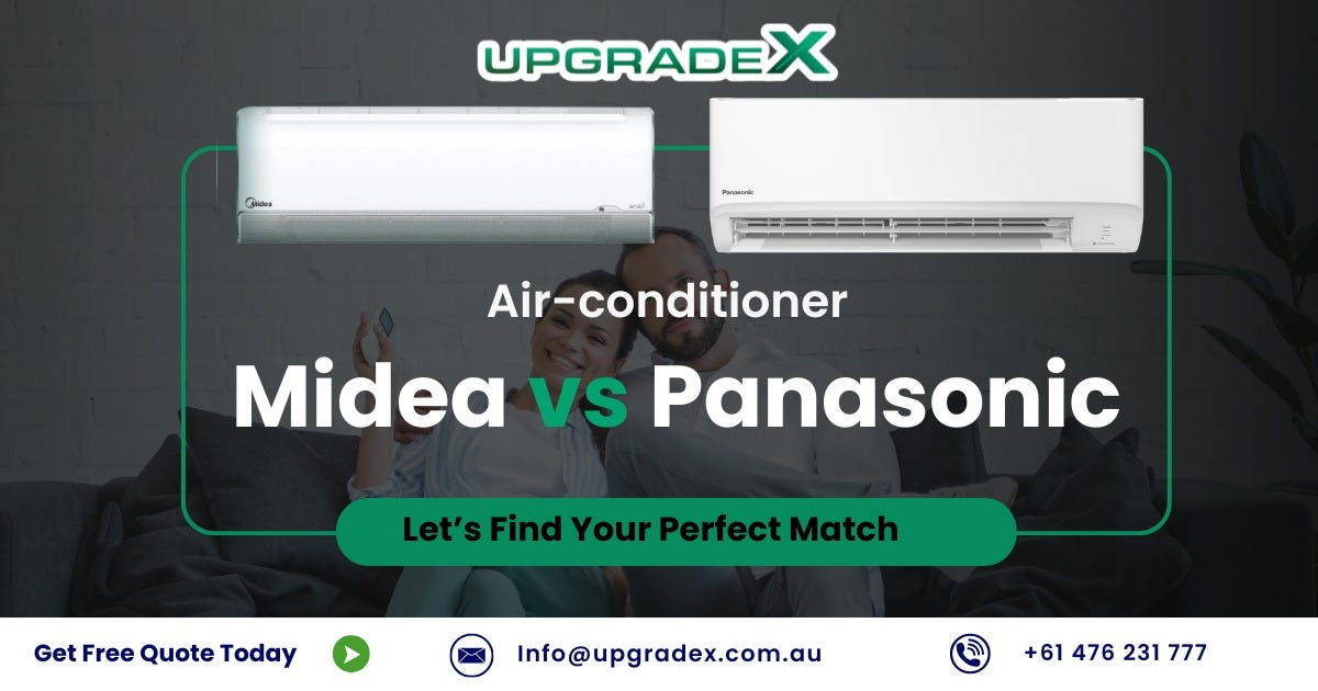 Midea vs Panasonic Air Conditioners — Complete Guide for Melbourne Homeowners