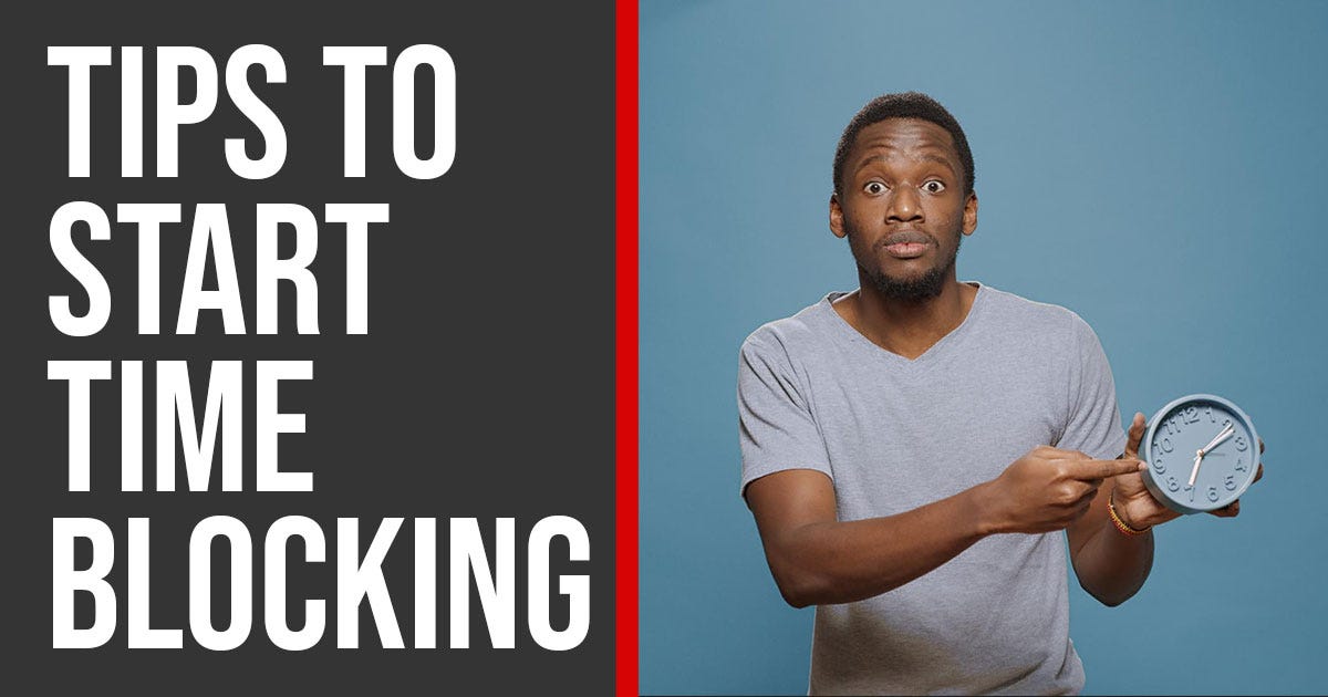 8 Effective Tips To Start Time Blocking by Munif Ali Jun, 2023 Medium