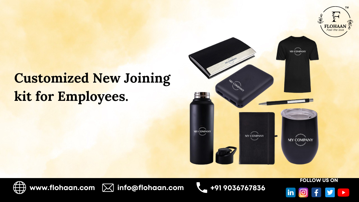 Customized New Joining Kit for Employees by Flohaan Medium