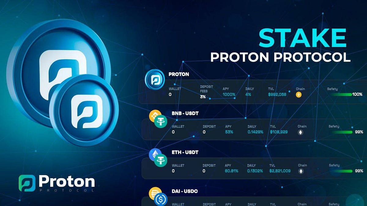 🚀Staking Proton Protocol Proton Protocol Medium