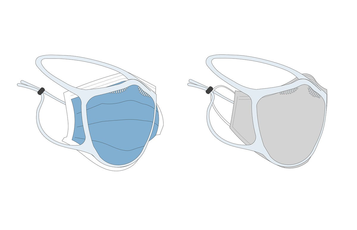 Can the Essential Mask Brace be paired with Cloth Masks? by Fix The