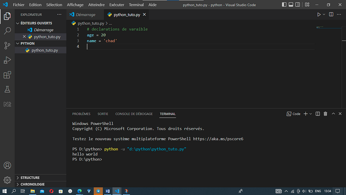 Apprendre les Basics de python. INTRODUCTION | by schadrack kabinzo ...
