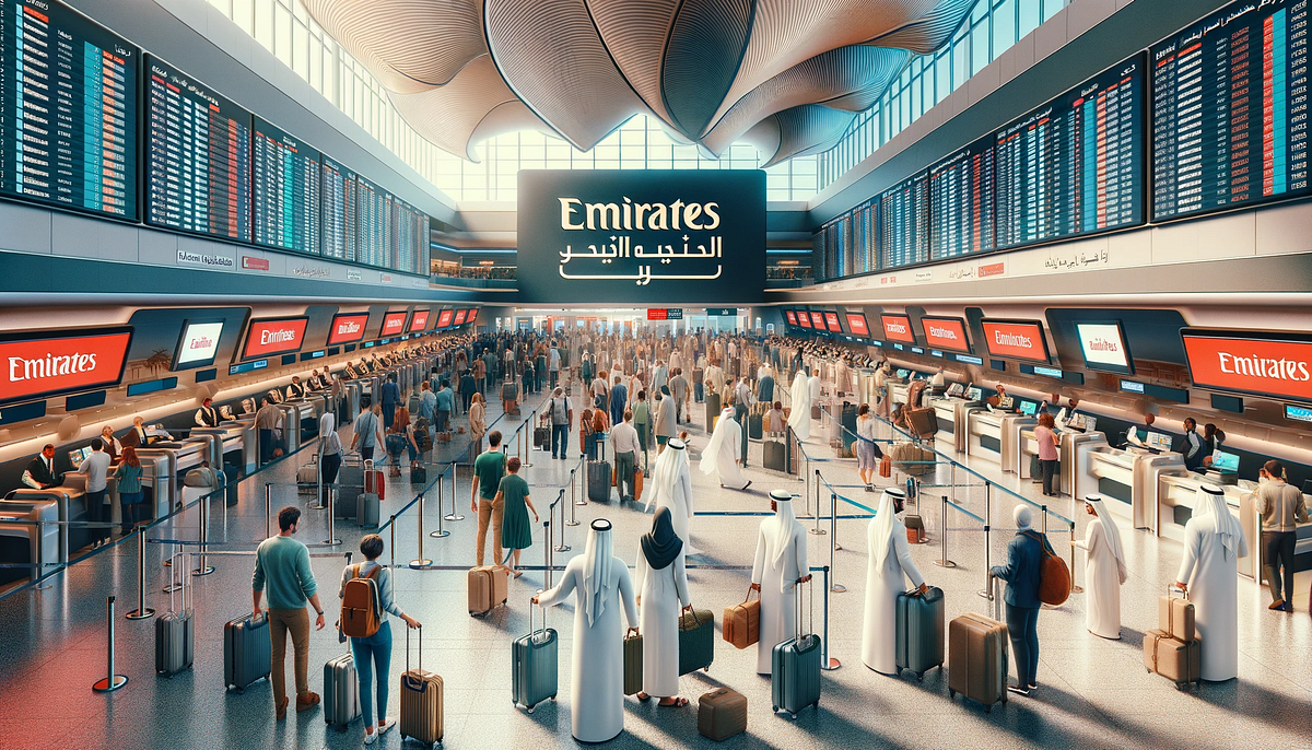 How long before an Emirates flight can you check in? by Evelyn