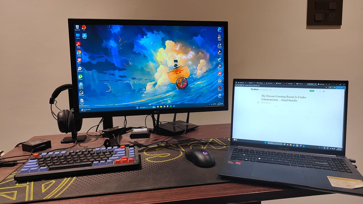 From Overheating Laptops to Dual Monitors: Still Chasing the Dream Setup