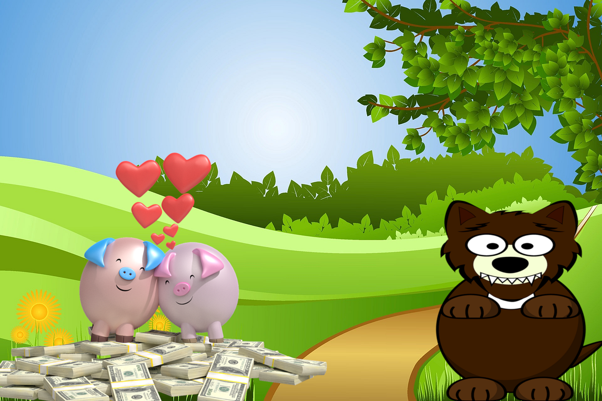 The Two Little Pigs Sell Out Their Sibling to the Big Bad Wolf | by