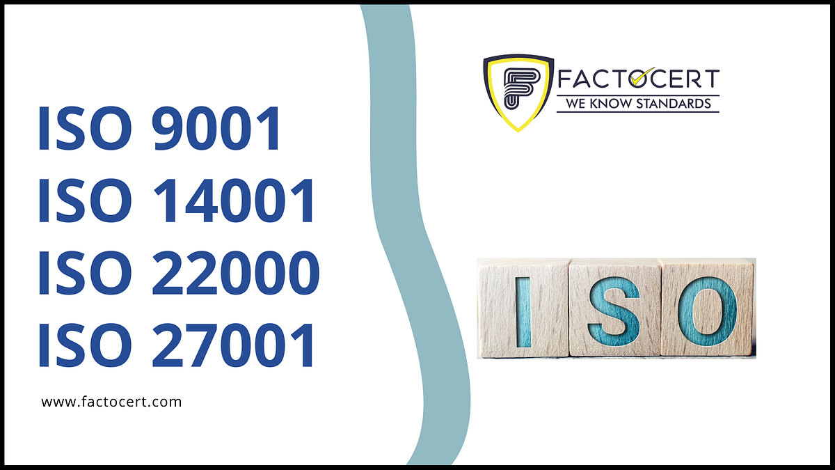 ISO Certification in Morocco 5 necessary standards explain in detail