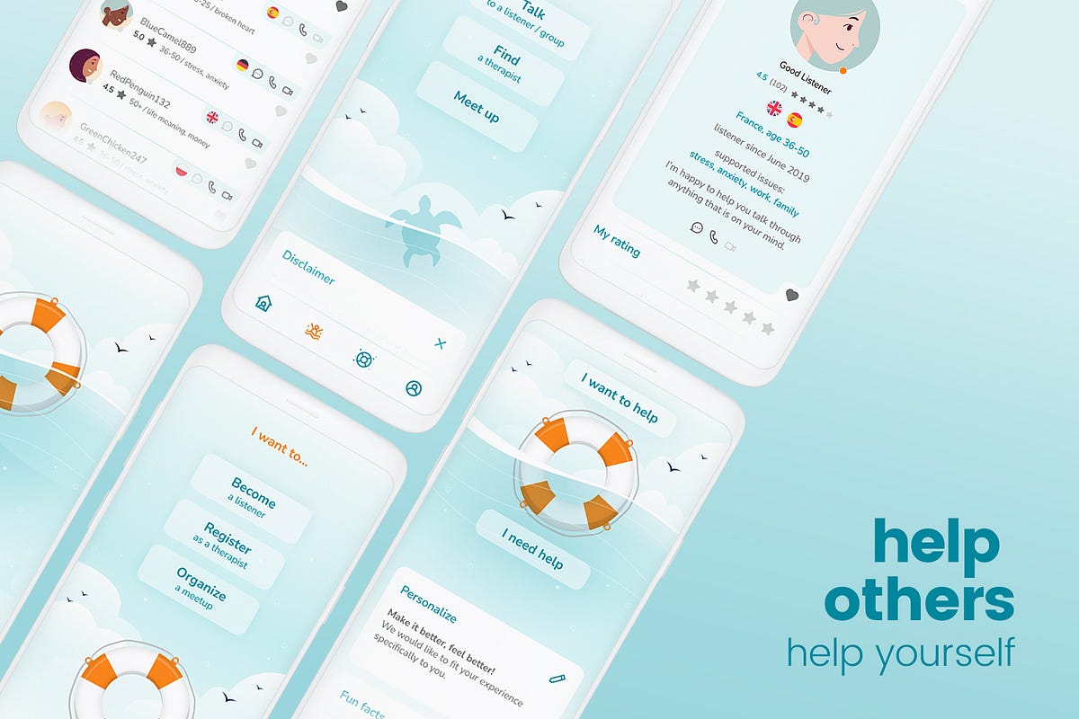 Help others, help yourself | UX/UI Design | by Katarzyna Swiety | Apr ...
