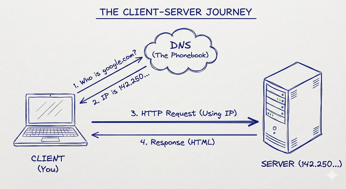 👀 What happens behind the scenes when you open a website ? | by ...