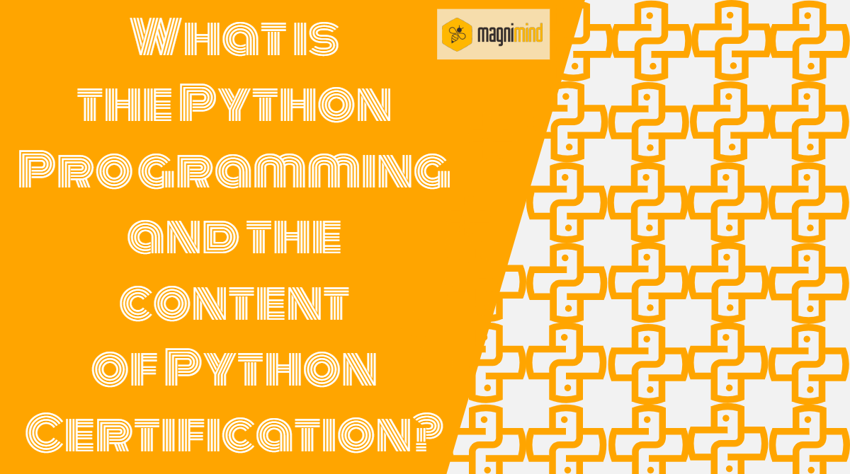 What is the Python Programming and the content of Python Certification ...