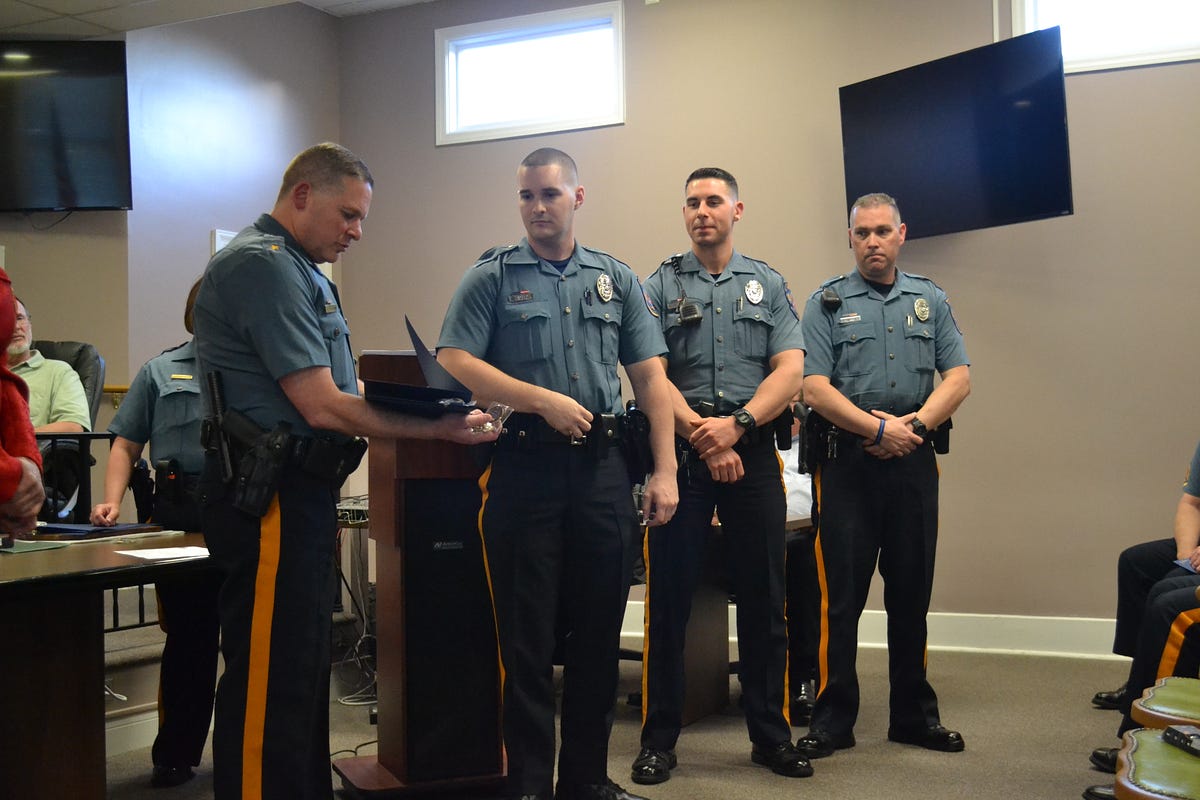 Palmyra police honored at council meeting for going ‘over and above ...