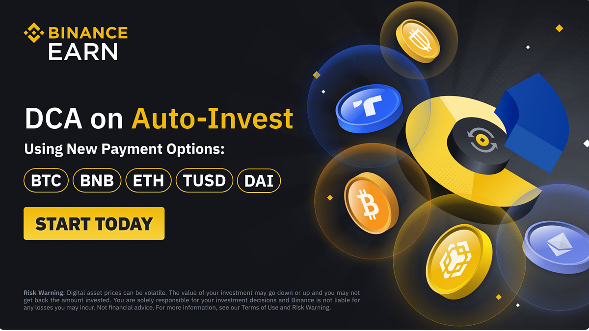 Binance for Auto-Invest now accepts more payment methods. | by  cryptospots.eu | Medium