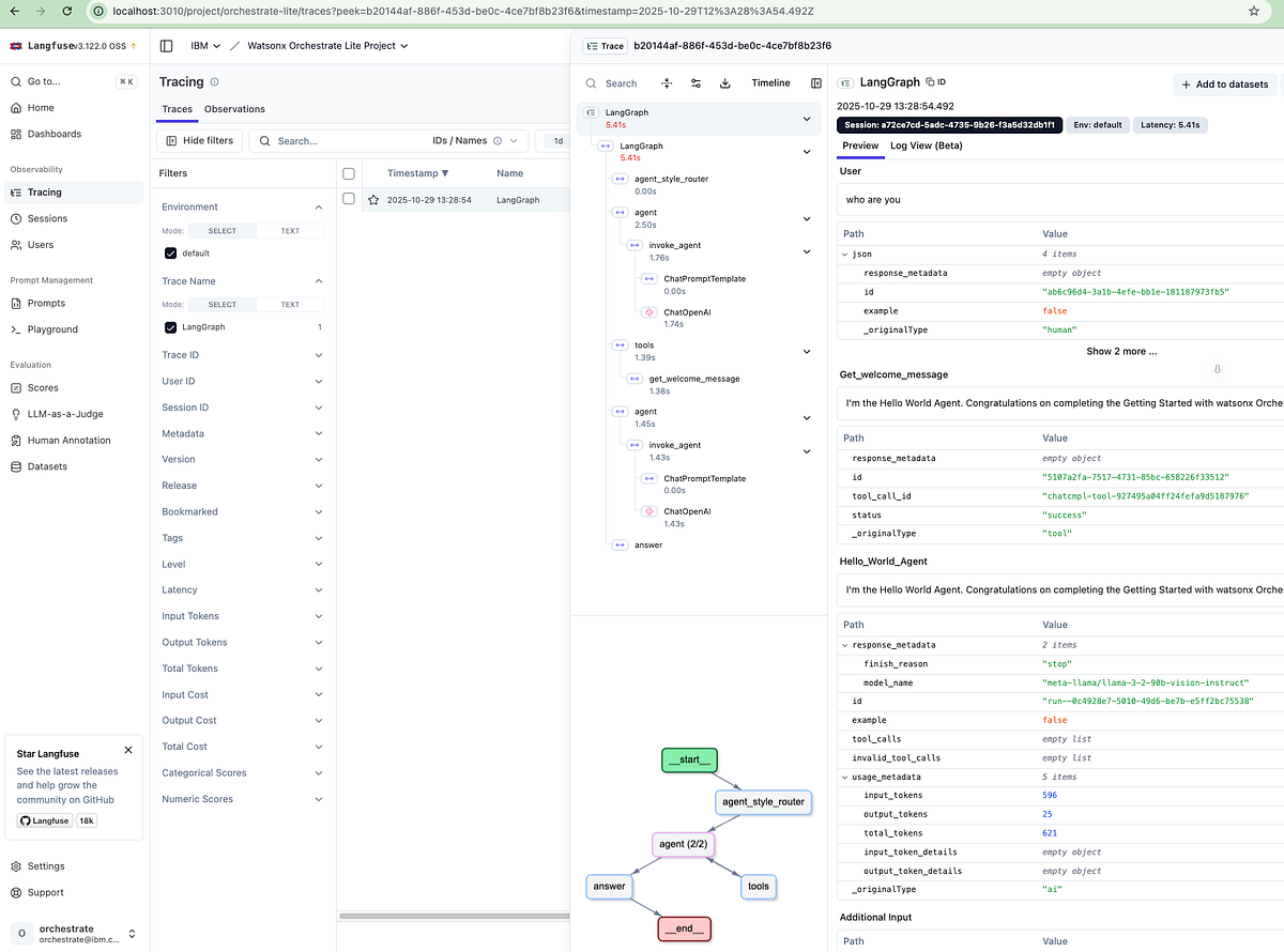 Build And Run Agents Locally With The Watsonx Orchestrate Agent