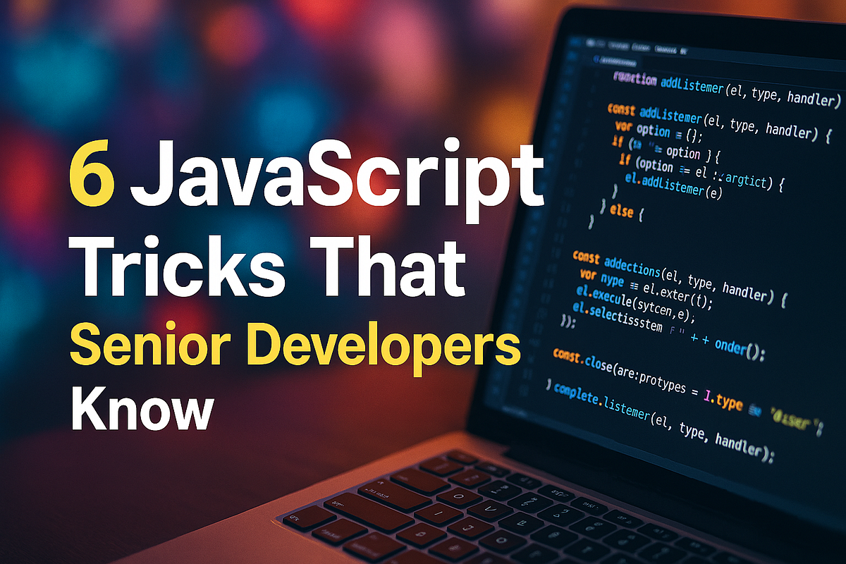 6 JavaScript Tricks That Senior Developers Know (And You Probably Don’t ...