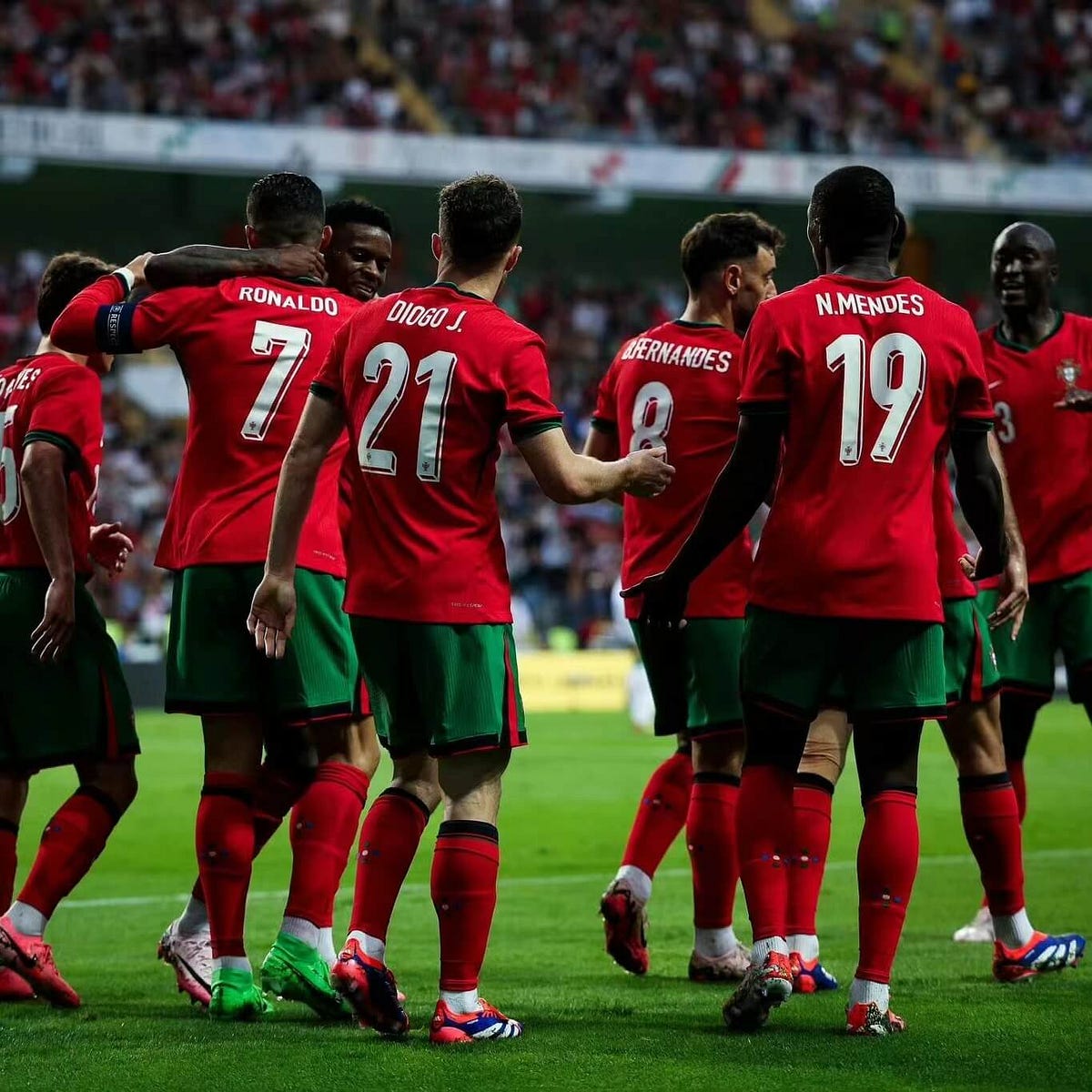 Die portugiesische Nationalmannschaft bereitet sich auf den Europapokal