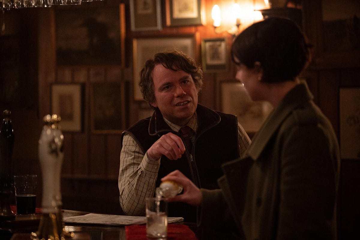 Rory Kinnear in Men, one of the movies where men are trash.