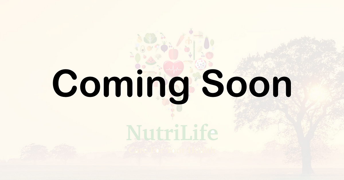 Something new and amazing is coming soon | by NUTRILIFEIO | NutriLife.io | Medium NutriLife.io