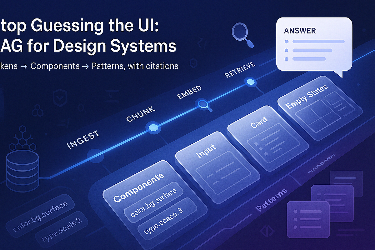 Stop Guessing the UI: RAG for Design Systems | by Bhagya Rana | Dec ...