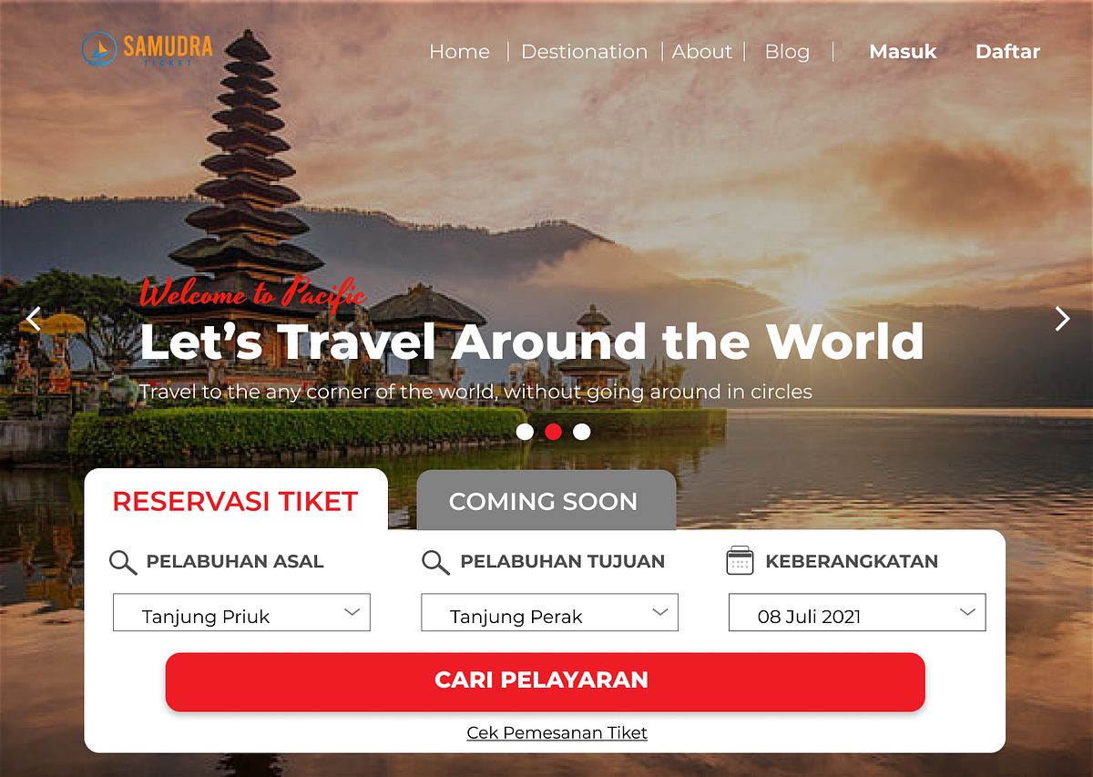 Samudra Tiket “Let’s Travel Around the World” — A UI/UX Design Case ...