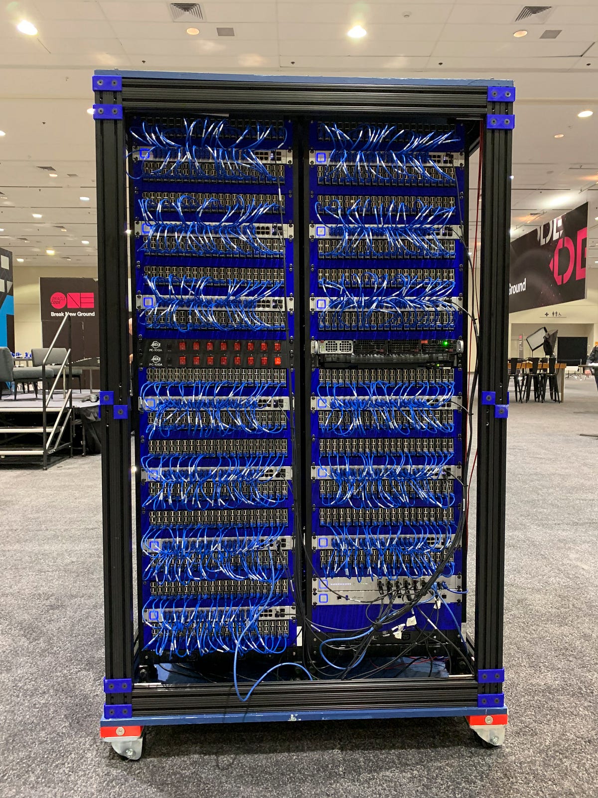 The Raspberry Pi Super Computer at Java One 2022