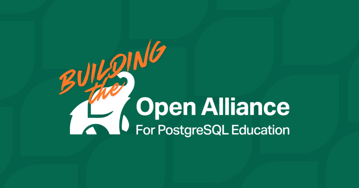 Building the OAPE PostgreSQL Certification