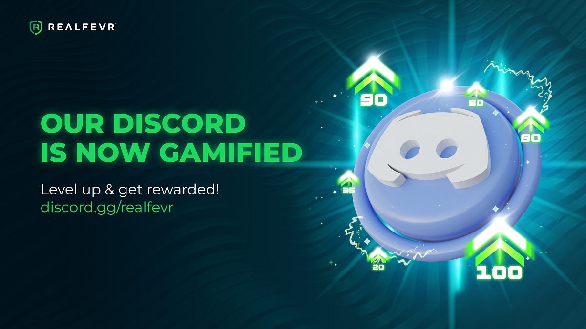 RealFevr’s Discord is now GAMIFIED! | by RealFevr | FEVR Token | Medium