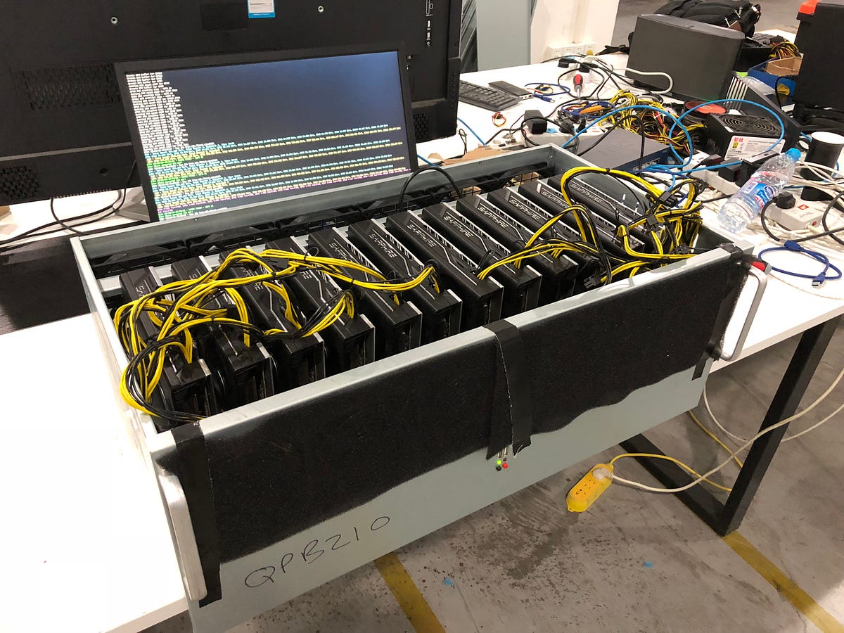 Building a 12 GPU Mining Rig with Sapphire RX570's & Simple