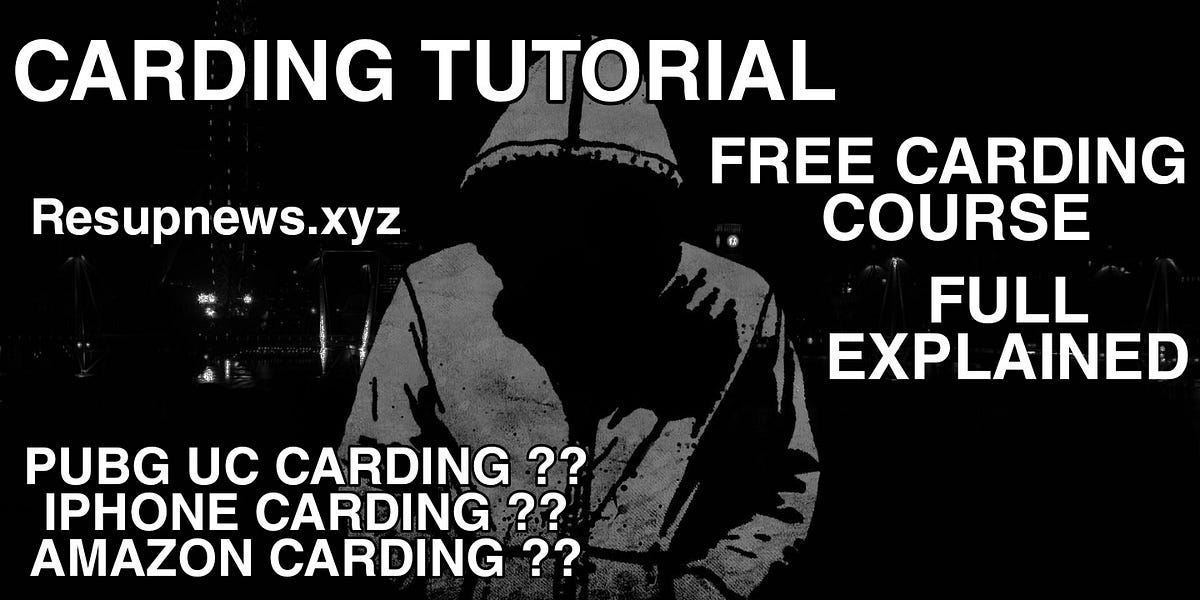 How to carding step by step full tutorial Today I’m gonna tell you that