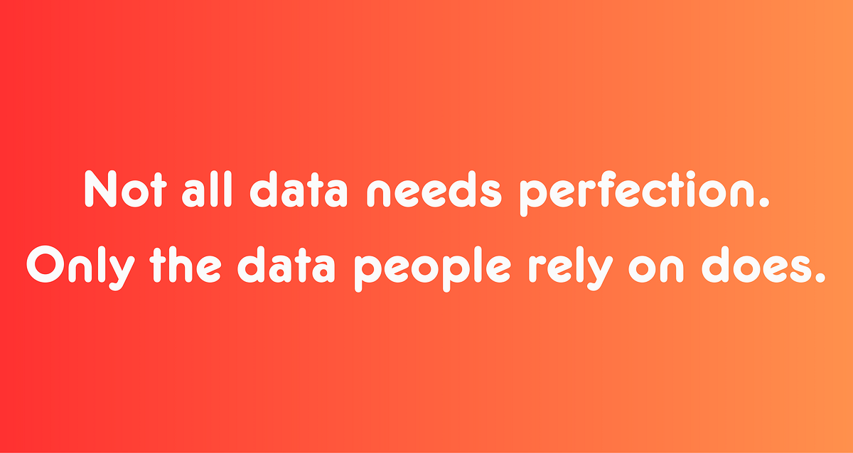 Databricks Update: Data Quality is about impact, not just rules.