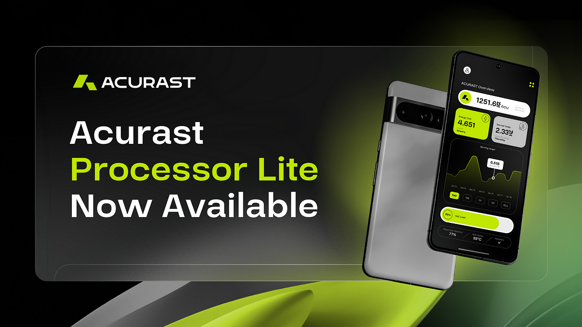 Announcing Acurast Processor Lite: Revolutionizing Mobile Compute!