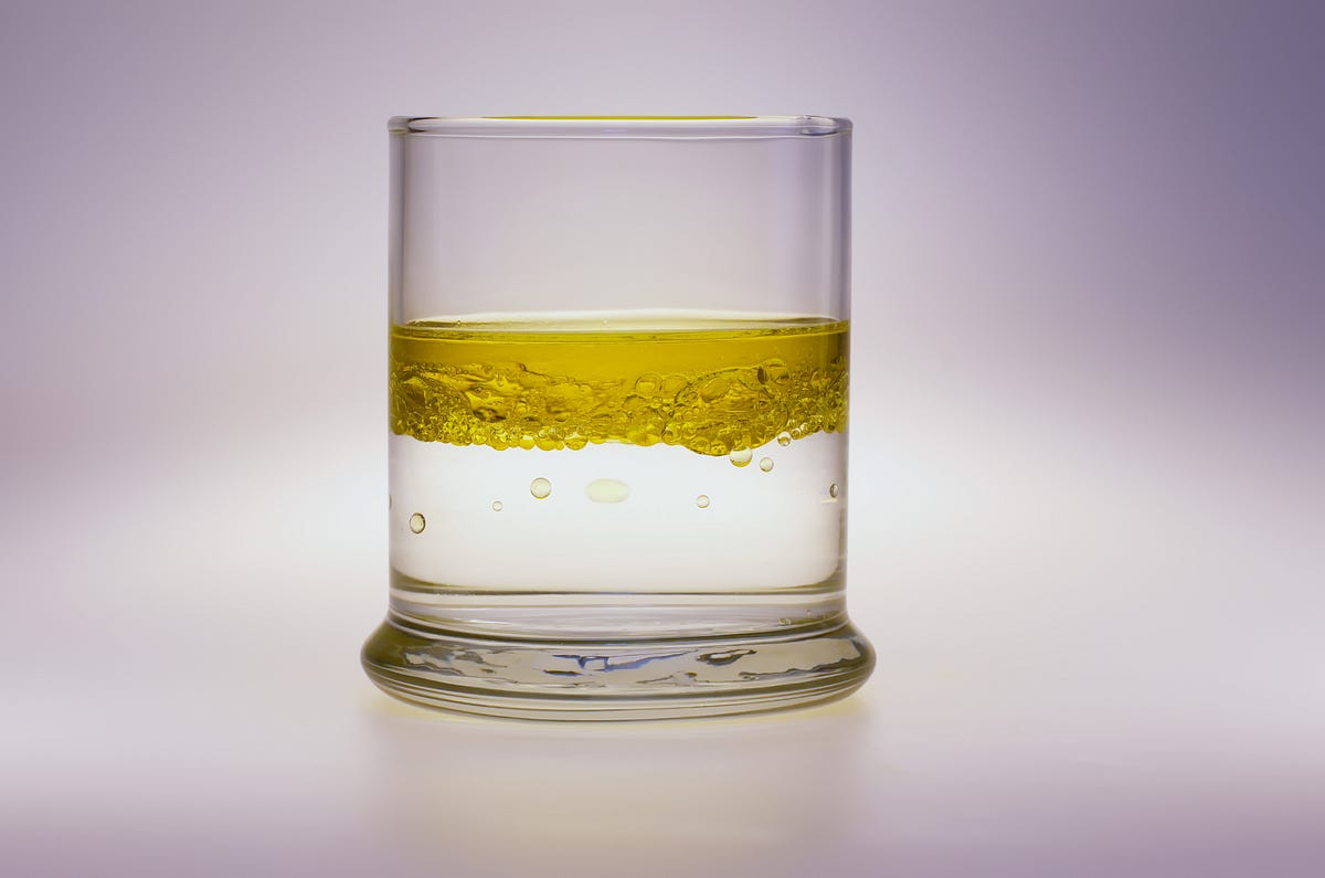 Why do Oil and Water Separate?. And doesn’t that decrease entropy? by