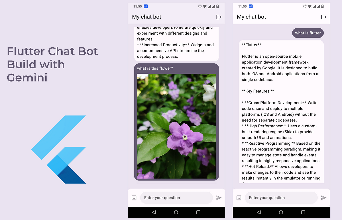 Implementing a Flutter Chatbot App with Google Gemini | by Maneesha ...