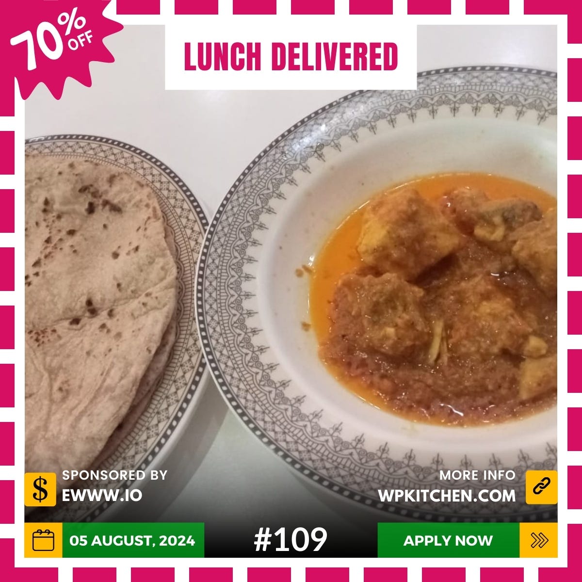 WPKitchen Served The Lunch: #109