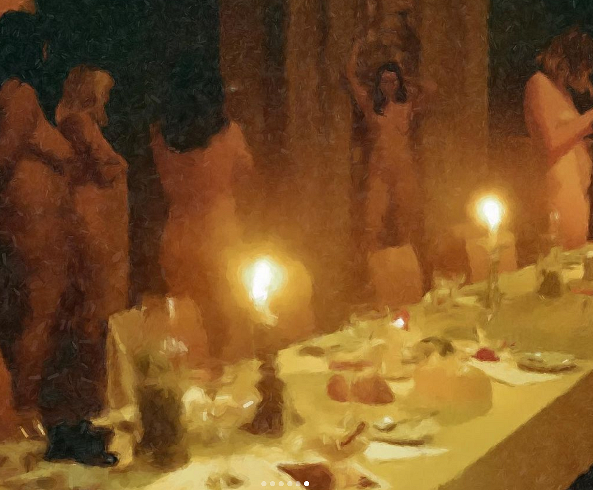 The Dinner Party Where Strangers Sit Naked to Enjoy Three Courses of  Plant-Based Dishes, by S M Mamunur Rahman, Mind Cafe
