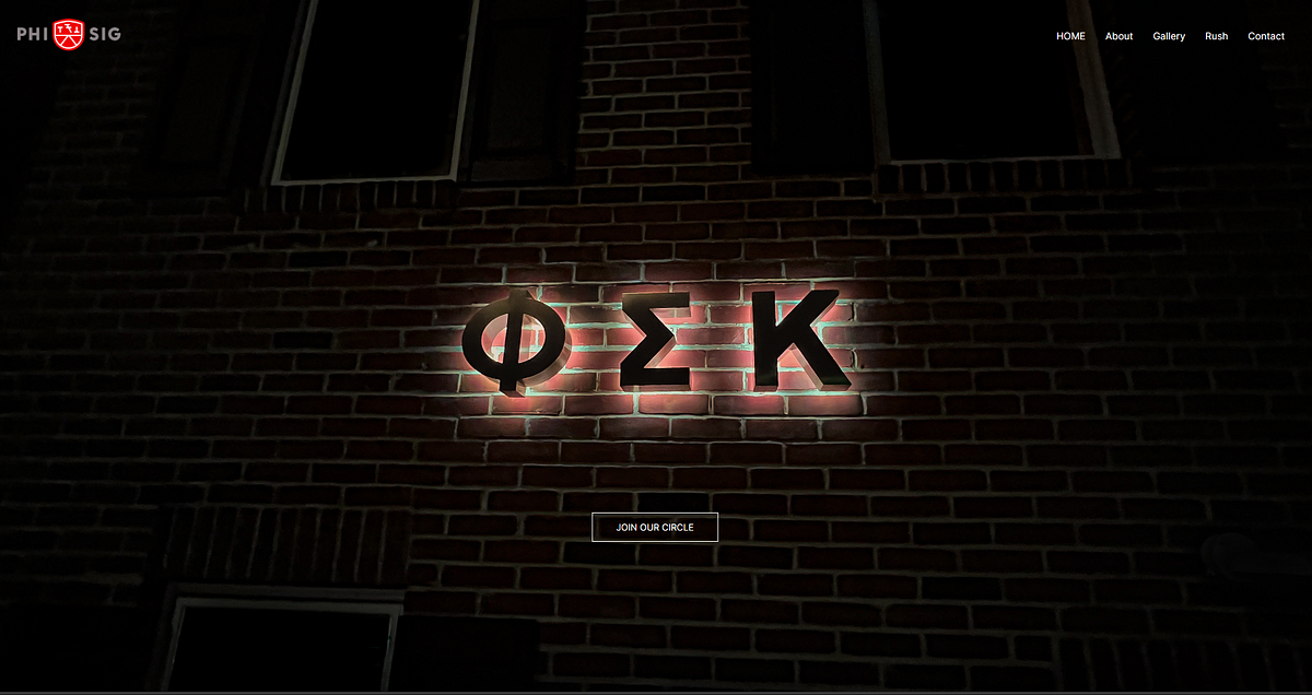 Phi Sigma Kappa: Website [JavaScript+ HTML+ CSS] | by Yash Shah | Jan ...