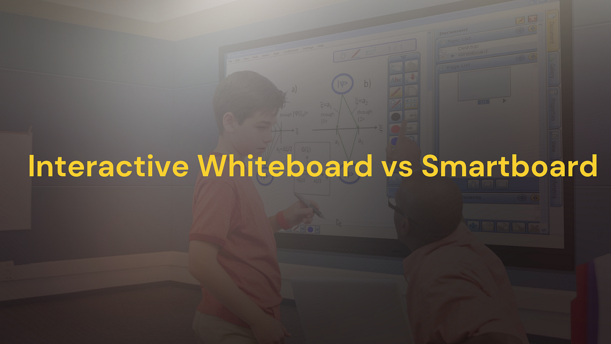 Interactive Whiteboard vs Smartboard Key Difference by Senses Medium