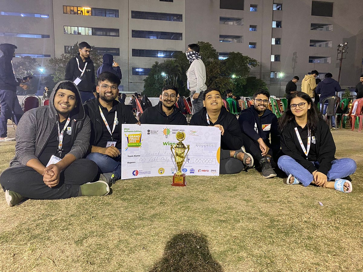 Smart India Hackathon 2023— Winners’ edition | by Palak | Medium