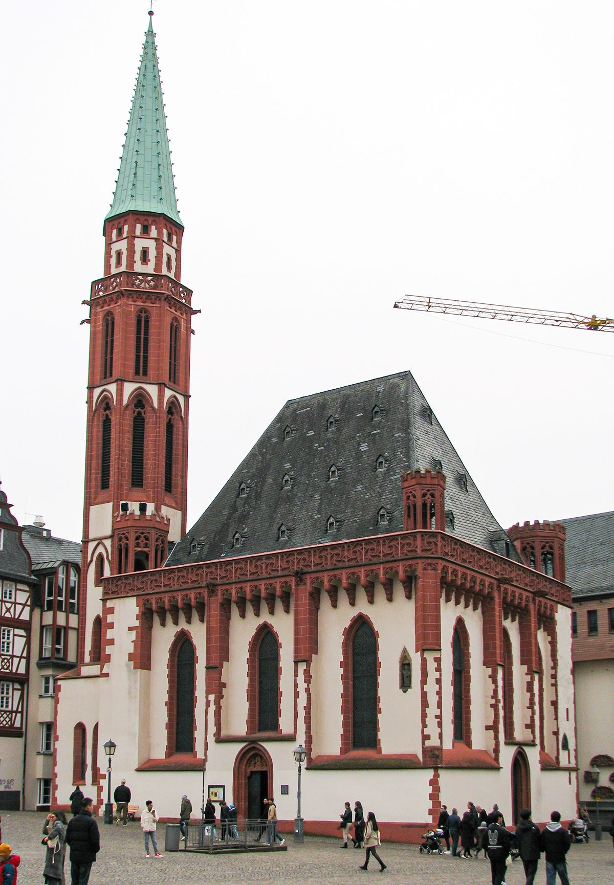Old St. Nicholas Church / Alte Nikolaikirche. Frankfurt am Main, Germany. Photo by author