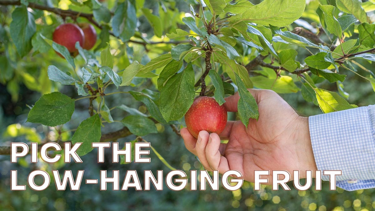 Low Hanging Fruit. How You Can Save Money While While… | By Earth ...