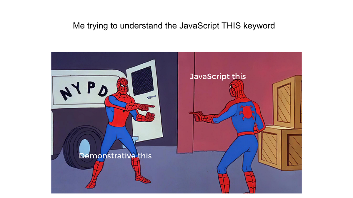 “This” is so confusing! JavaScript & the keyword “this” | by Kristine ...