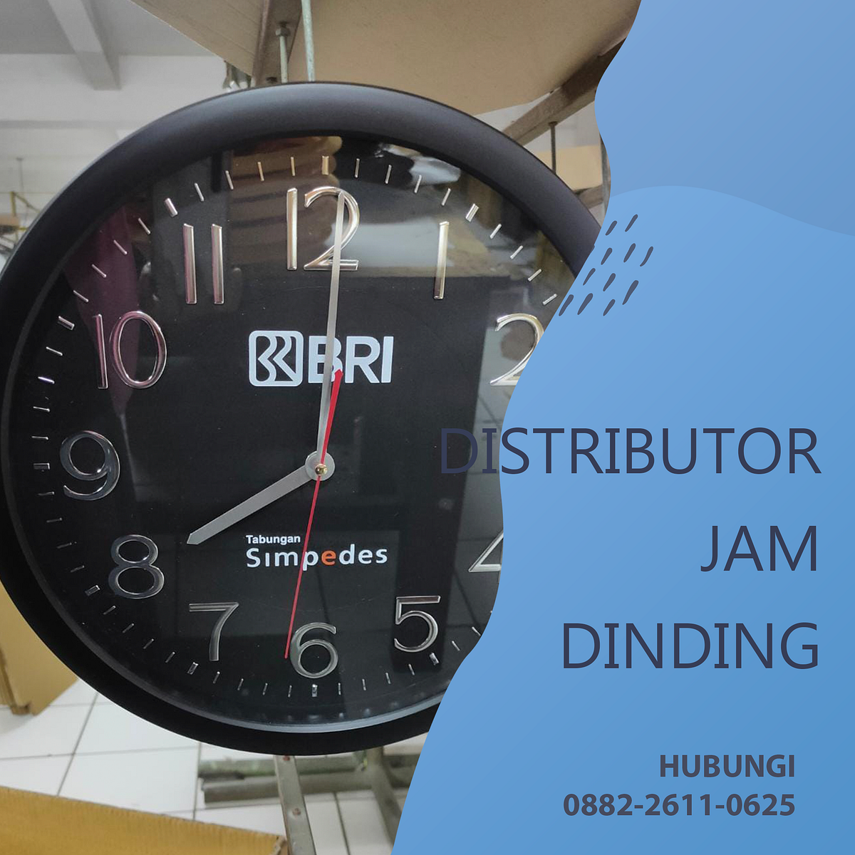 088226110625, Lokasi Grosir Jam Dinding by Dinding custom