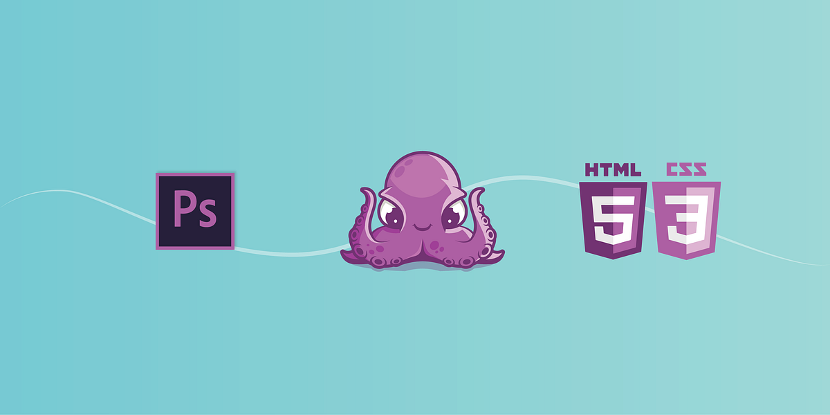 Convert a PSD to HTML/CSS in 4 easy steps | by Yotako | Yotako Blog ...
