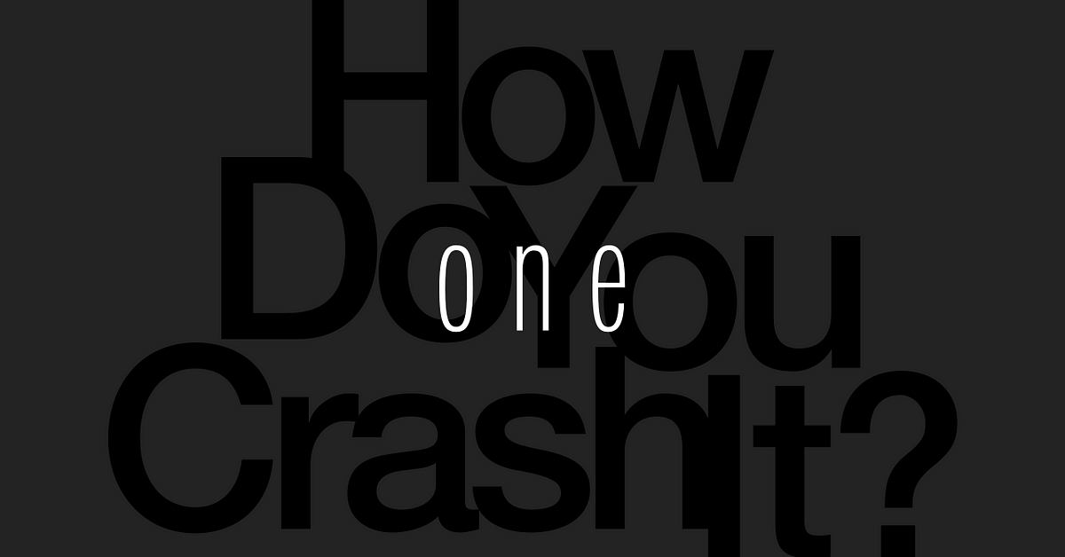 TM NETWORK How Do You Crash It? one - fujiokashinya - Medium