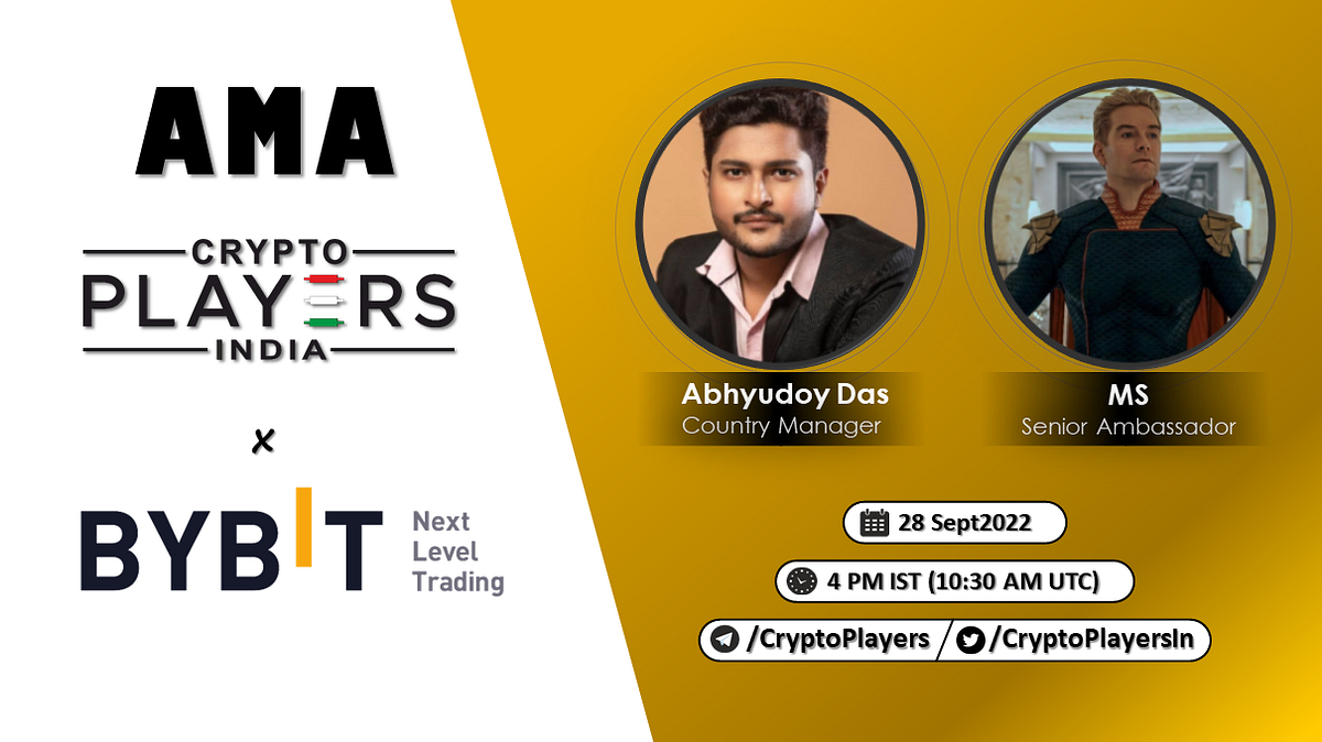 AMA Recap — Bybit. The session of AMA ( Ask Me Anything )… | by Crypto  Players India | Medium