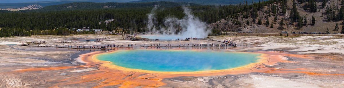 Yellowstone National Park: A Natural Wonder  by Travel Guide  Medium